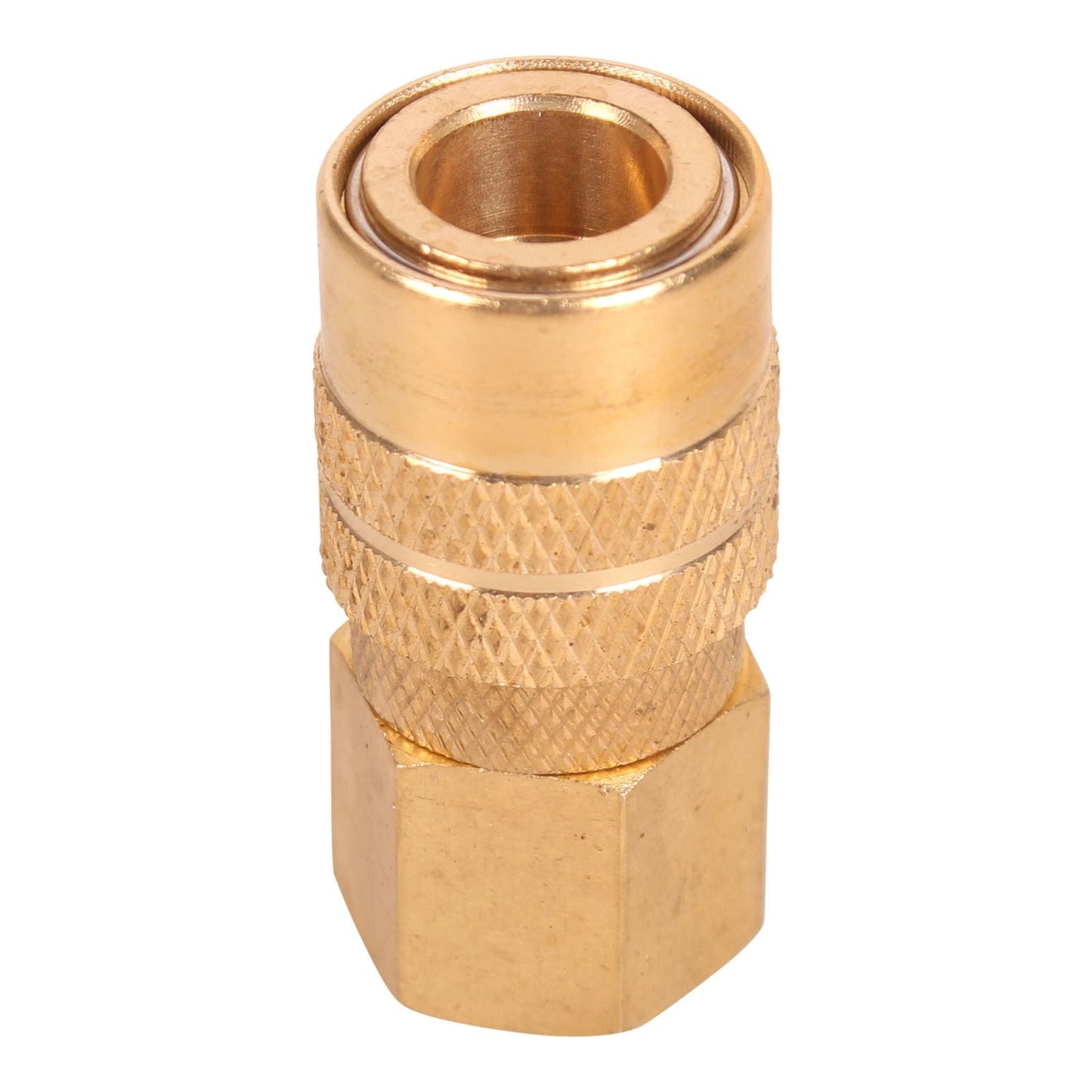 Acoplamento rápido tipo Milton fêmea de 3/8" (latão)