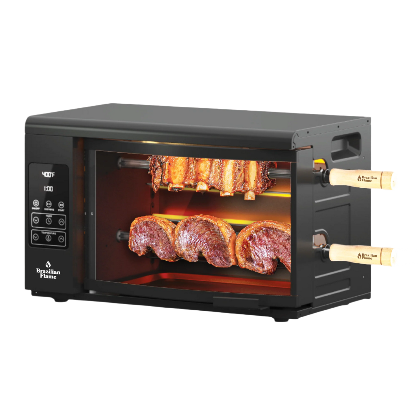 Churrasqueira elétrica série Volta com 2 espetos