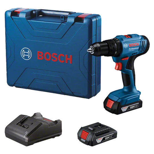 Berbequim profissional sem fio GSB 183 Li 18V com 2 baterias 2.0Ah e carregador