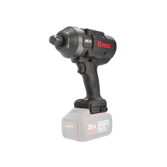 Chave de impacto brushless 20V 1700Nm com 4 modos