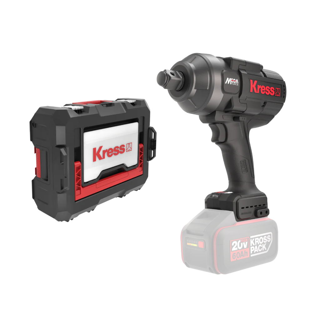 Chave de impacto brushless 20V 1700Nm com 4 modos
