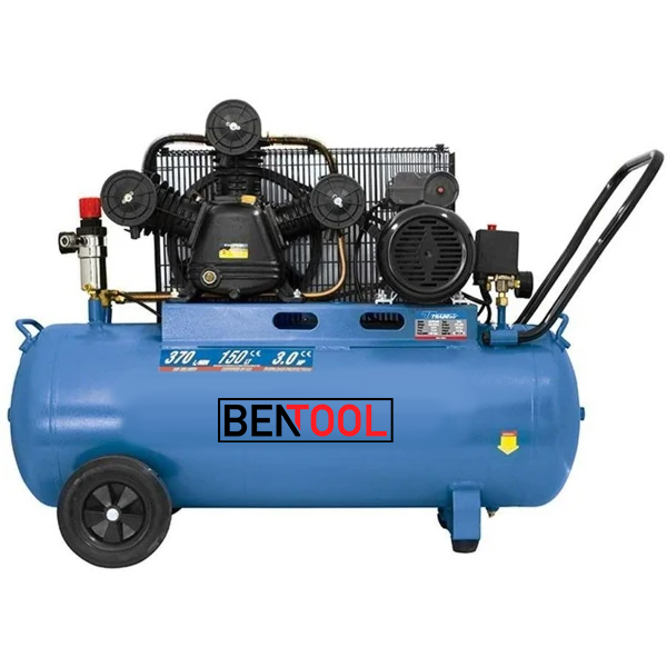 Compressor de ar acionado por correia tipo W de 100L
