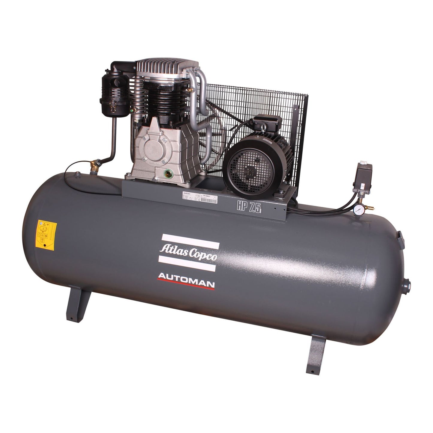 Compressor de ar estacionário Automan AC 75 E 500L 5,5 KW (7,5 HP) 380 V