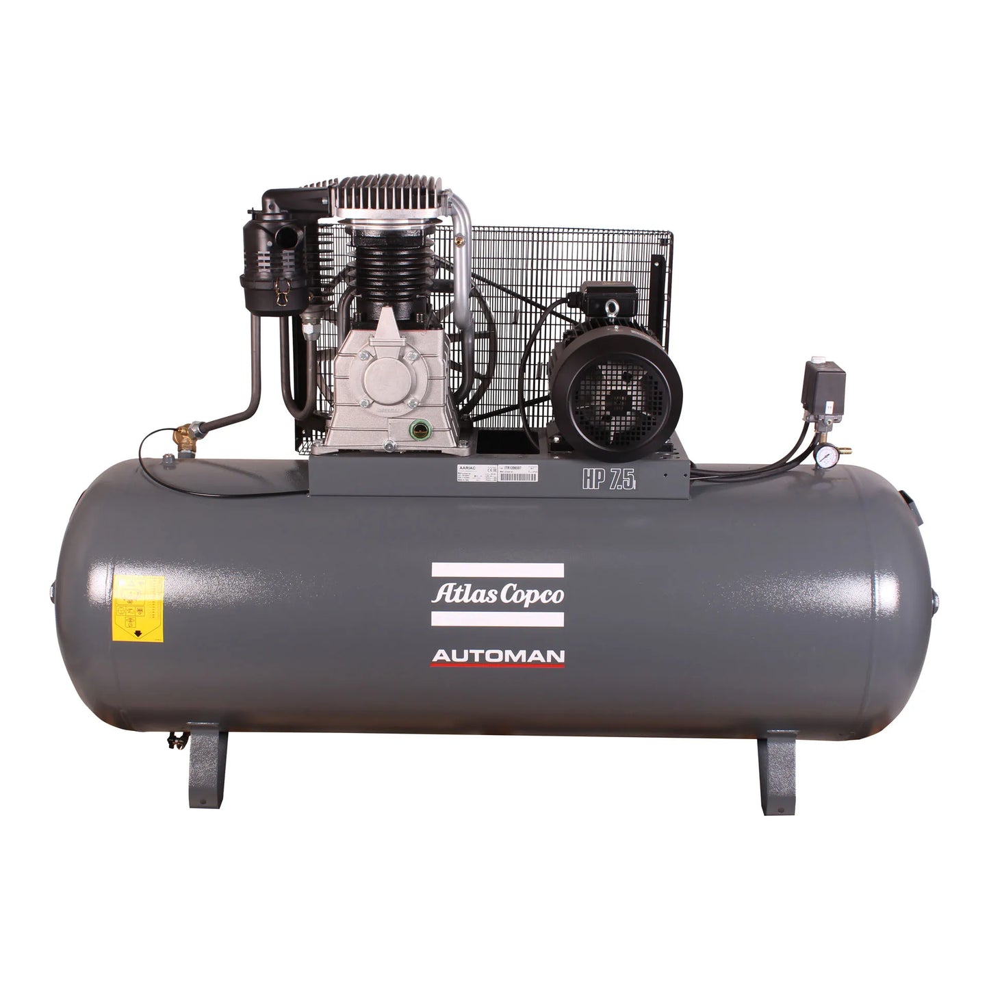 Compressor de ar estacionário Automan AC 75 E 500L 5,5 KW (7,5 HP) 380 V