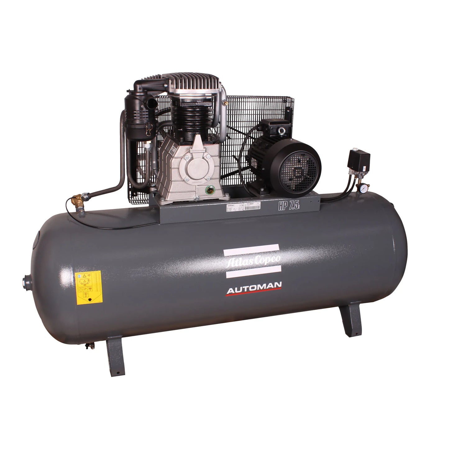 Compressor de ar estacionário Automan AC 75 E 500L 5,5 KW (7,5 HP) 380 V