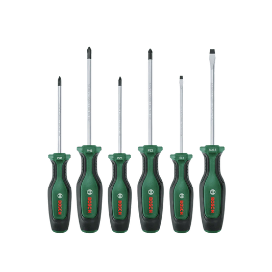 Conjunto de chaves de fenda de 6 peças