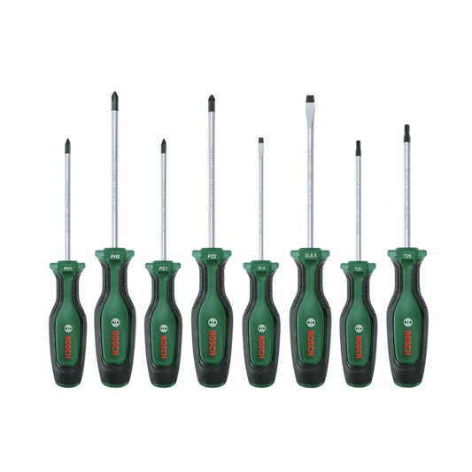 Conjunto de chaves de fenda de 8 peças