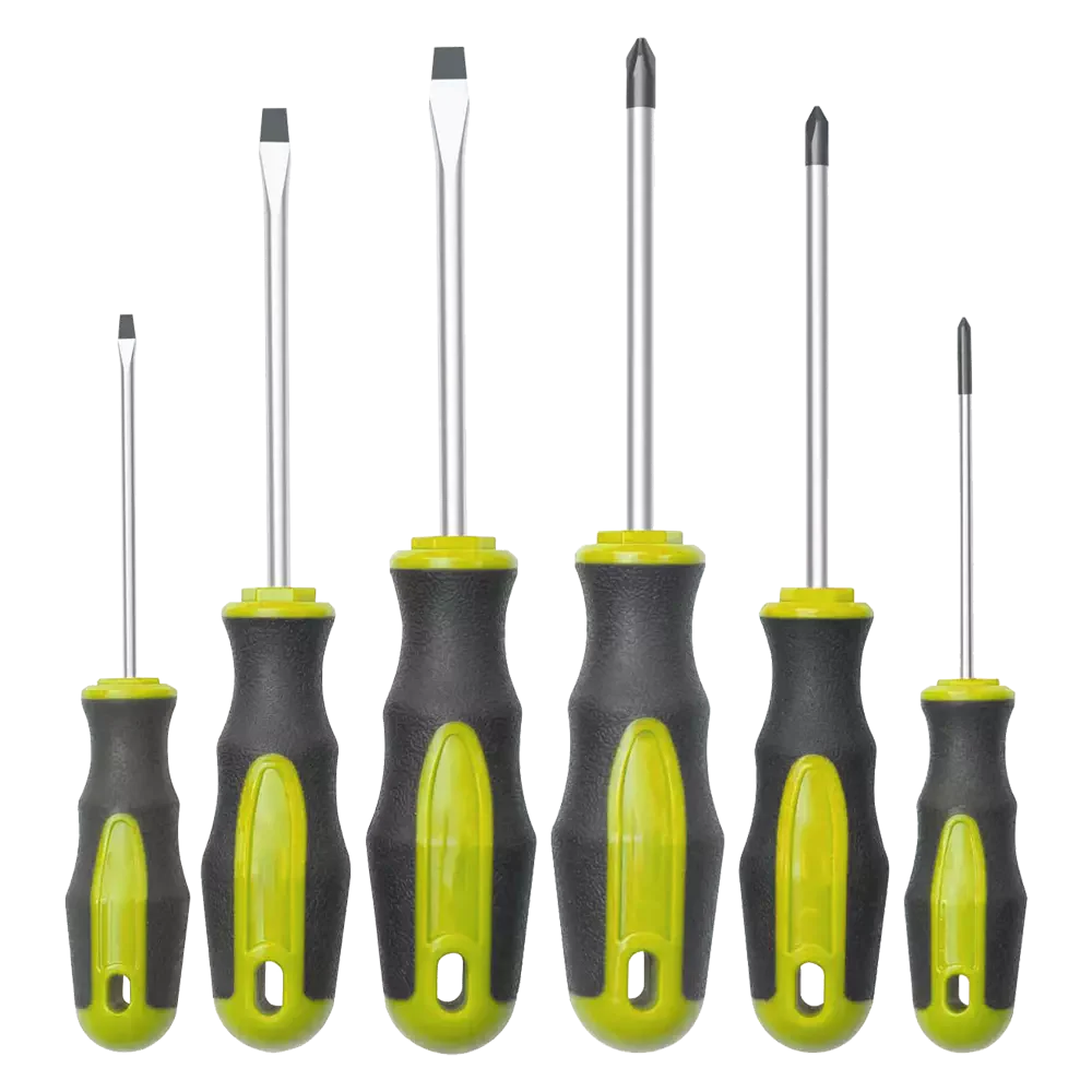 Conjunto de chaves de fenda magnéticas CR/V de 6pcs