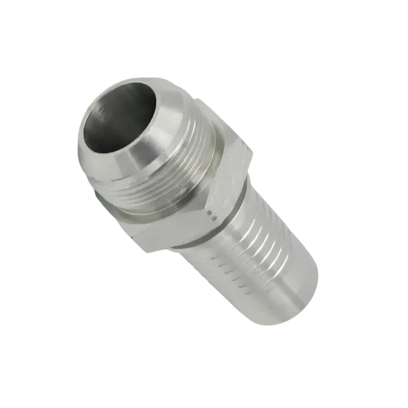 Extremidade da mangueira reta macho