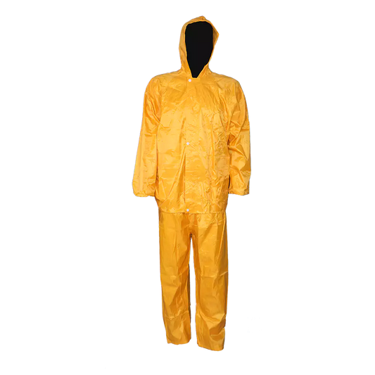 Fato de chuva emborrachado de PVC