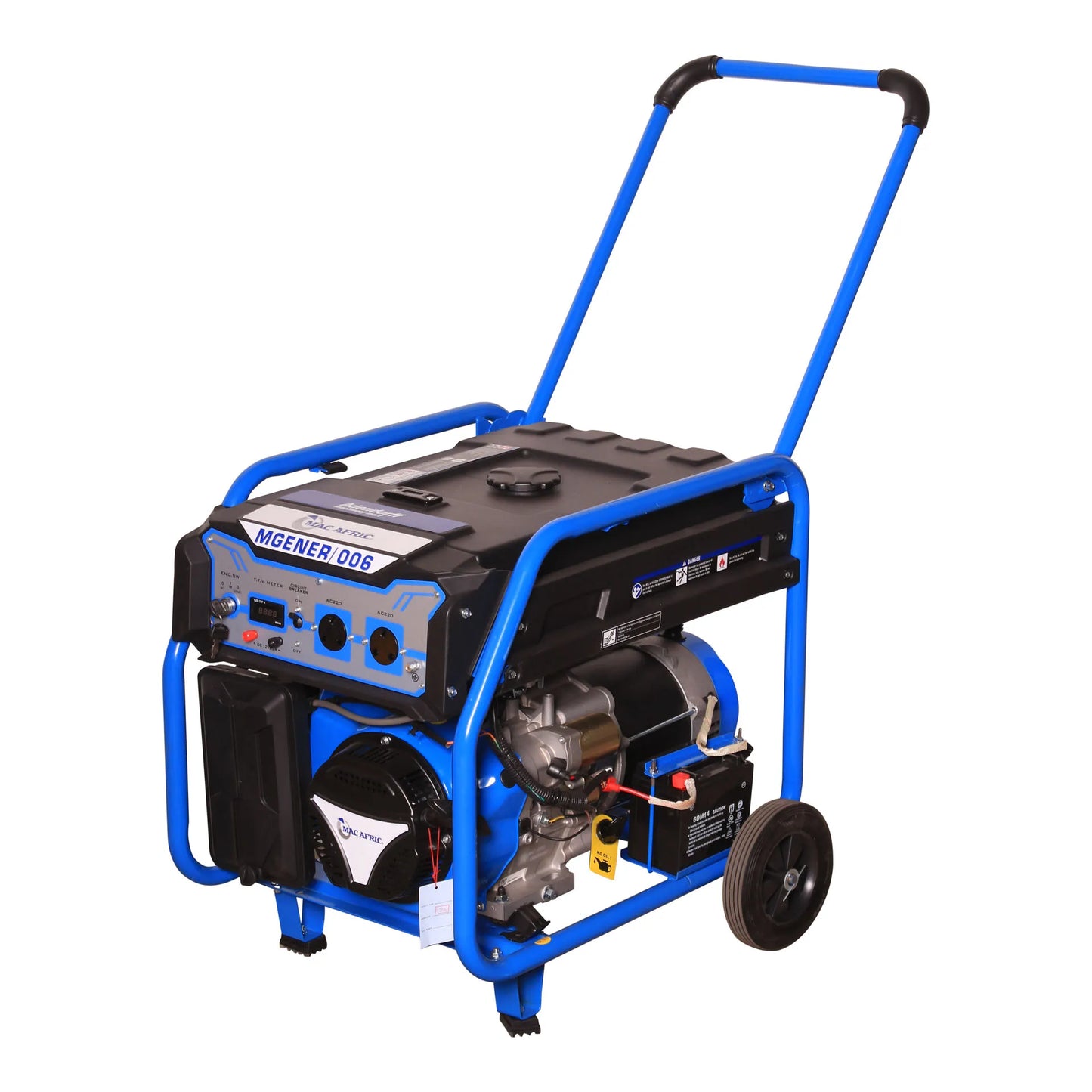 Gerador a gasolina de reserva de 7.5kVA 6.2KW com medidor TFV
