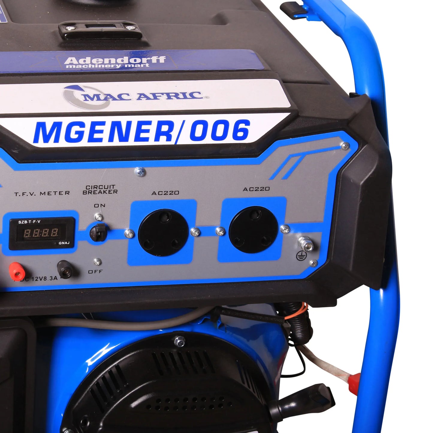 Gerador a gasolina de reserva de 7.5kVA 6.2KW com medidor TFV