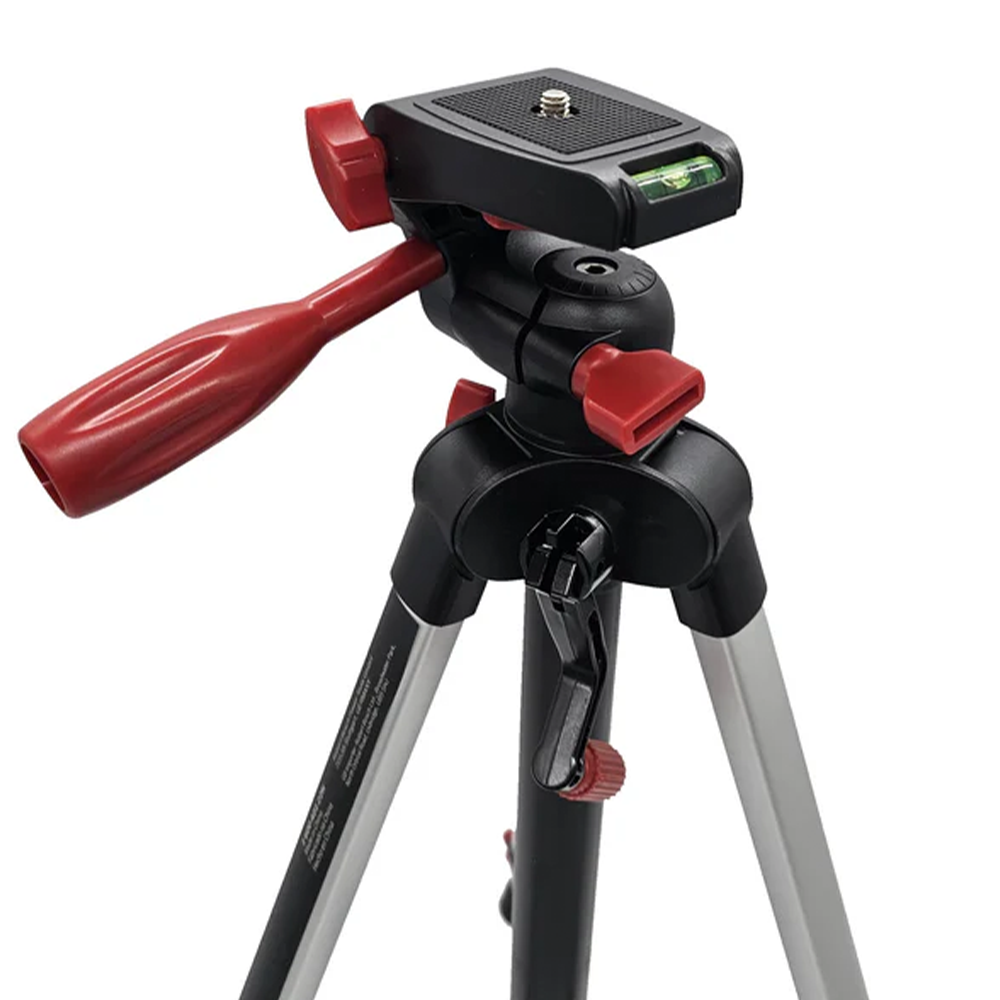 Laser de linha cruzada autonivelante verde Quigo com tripé