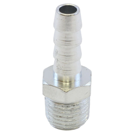 Acoplador macho tipo BSP milton de 1/4" com rosca (8 mm)