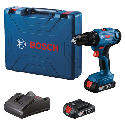 Berbequim profissional sem fio GSB 183 Li 18V com 2 baterias 2.0Ah e carregador