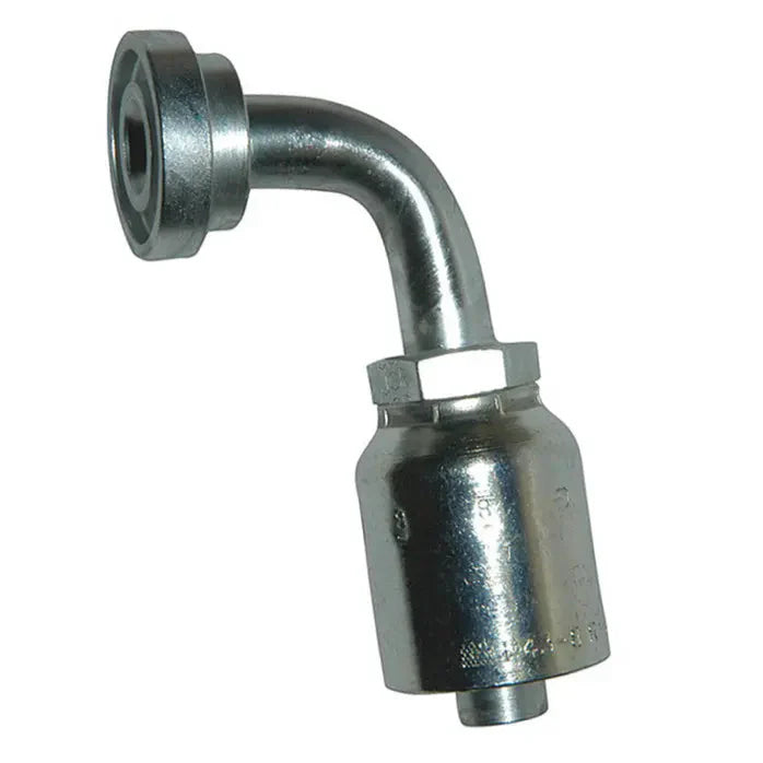 SAE Cabeça de flange com cotovelo de 90°