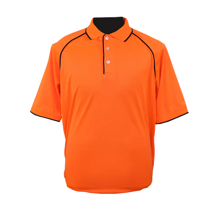 Camisa de golfe micromesh Hiviz