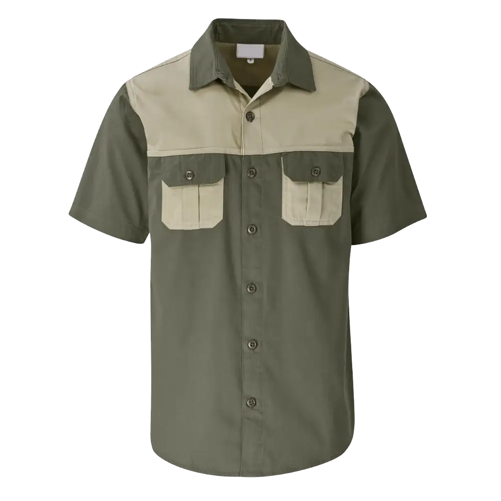 Camisa fazenda bicolor