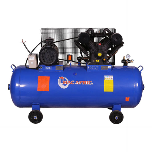 Compressor de cabeça em V acionado por correia 500L 7,5 KW (10 HP) 380 V