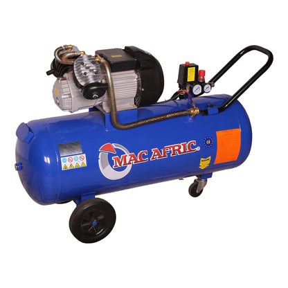 Compressor tipo V de acionamento direto de 100 litros, 2,2 KW (3 HP) 230 V